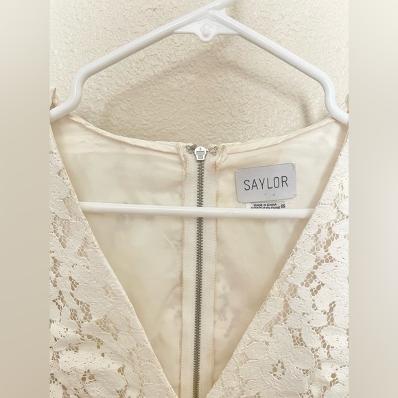 Saylor two piece white crochet matching set XS BY FREE PEOPLE x REVOLVE - Picture 6 of 15